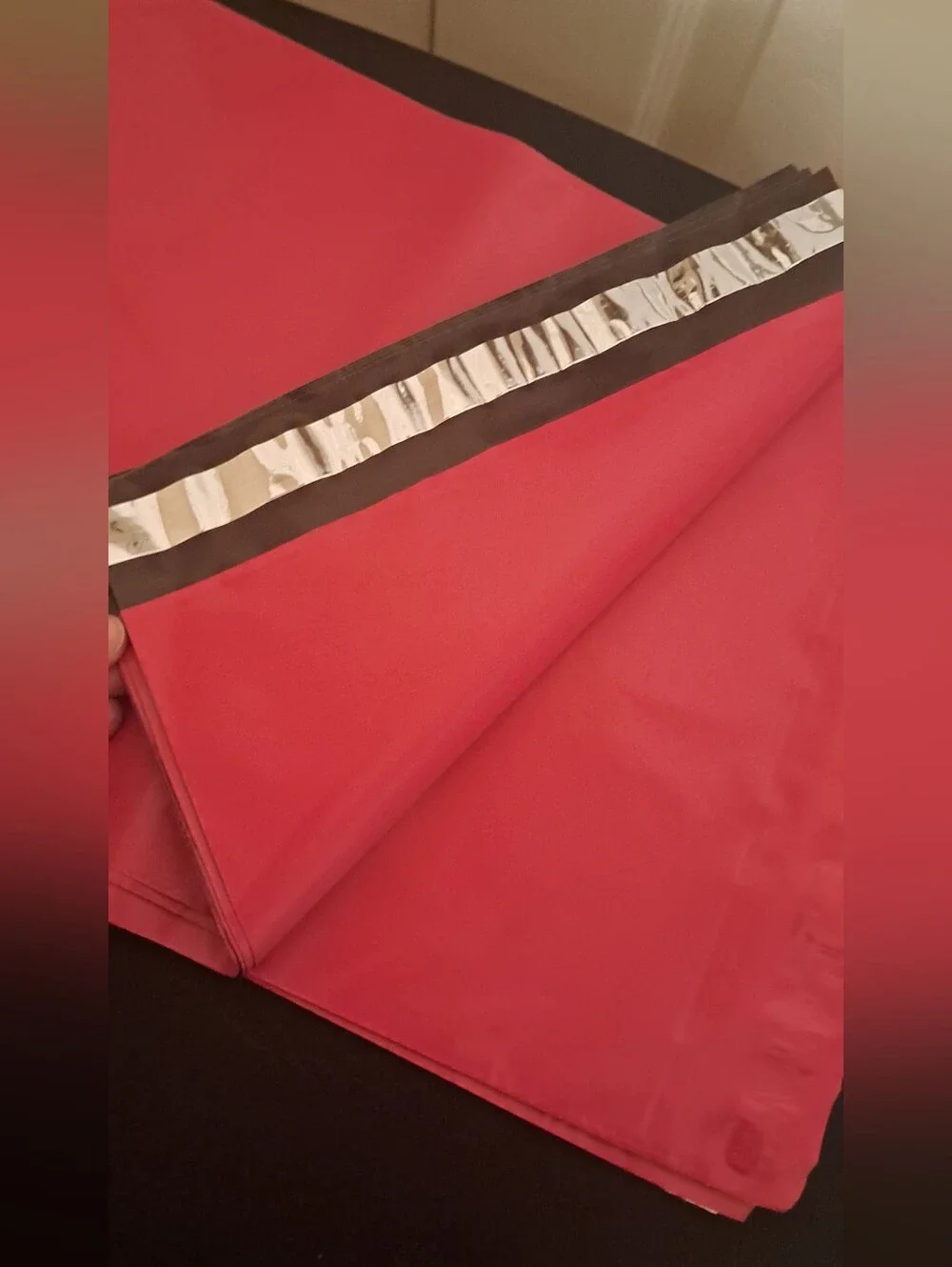 25 ct 10x13 pink polymailers